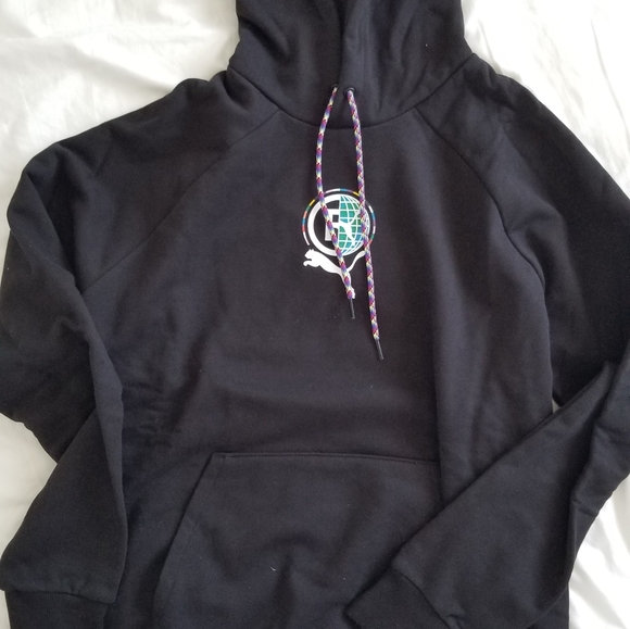 Hoodie black for men - Picture 8 of 8